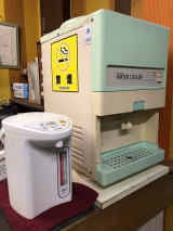 冷水器お湯